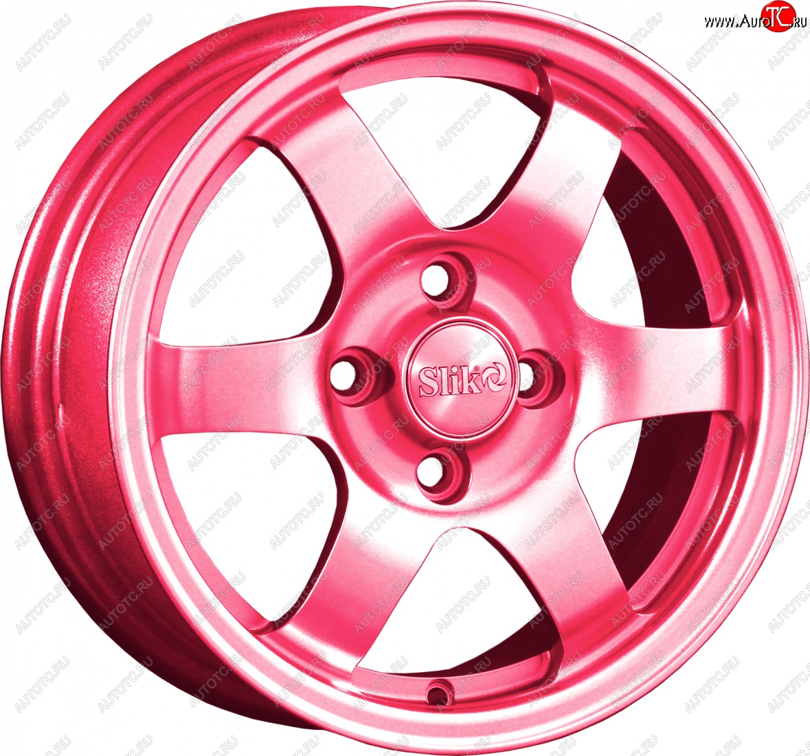 12 799 р. Кованый диск Slik Classik 6x14 (Candy рубиновый)   (Цвет: Candy рубиновый)  с доставкой в г. Майкоп