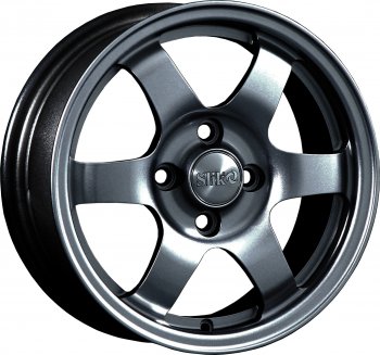 Кованый диск Slik Classik 6x14 (Металлик графит глянцевый)  (Цвет: Металлик графит глянцевый)