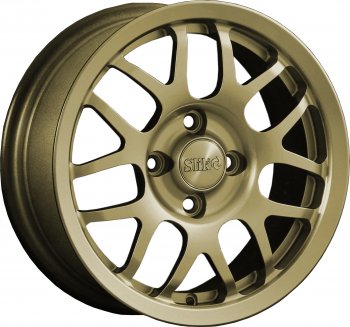 Кованый диск Slik Classik 6x14 (Металлик золотой) Daihatsu Thor M900S,M910S рестайлинг (2020-2025) 4x100.0xDIA54.1xET35.0