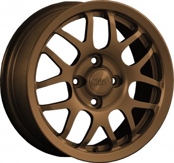 Кованый диск Slik Classik 6x14 (Металлик коньячная бронза. Матовый)  (Цвет: Металлик коньячная бронза. Матовый)