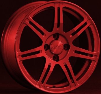 Кованый диск Slik Classik 6.5x15 (Красный) Geely Emgrand EC7 седан 1-ый рестайлинг (2016-2018) 5x114.3xDIA54.1xET45.0