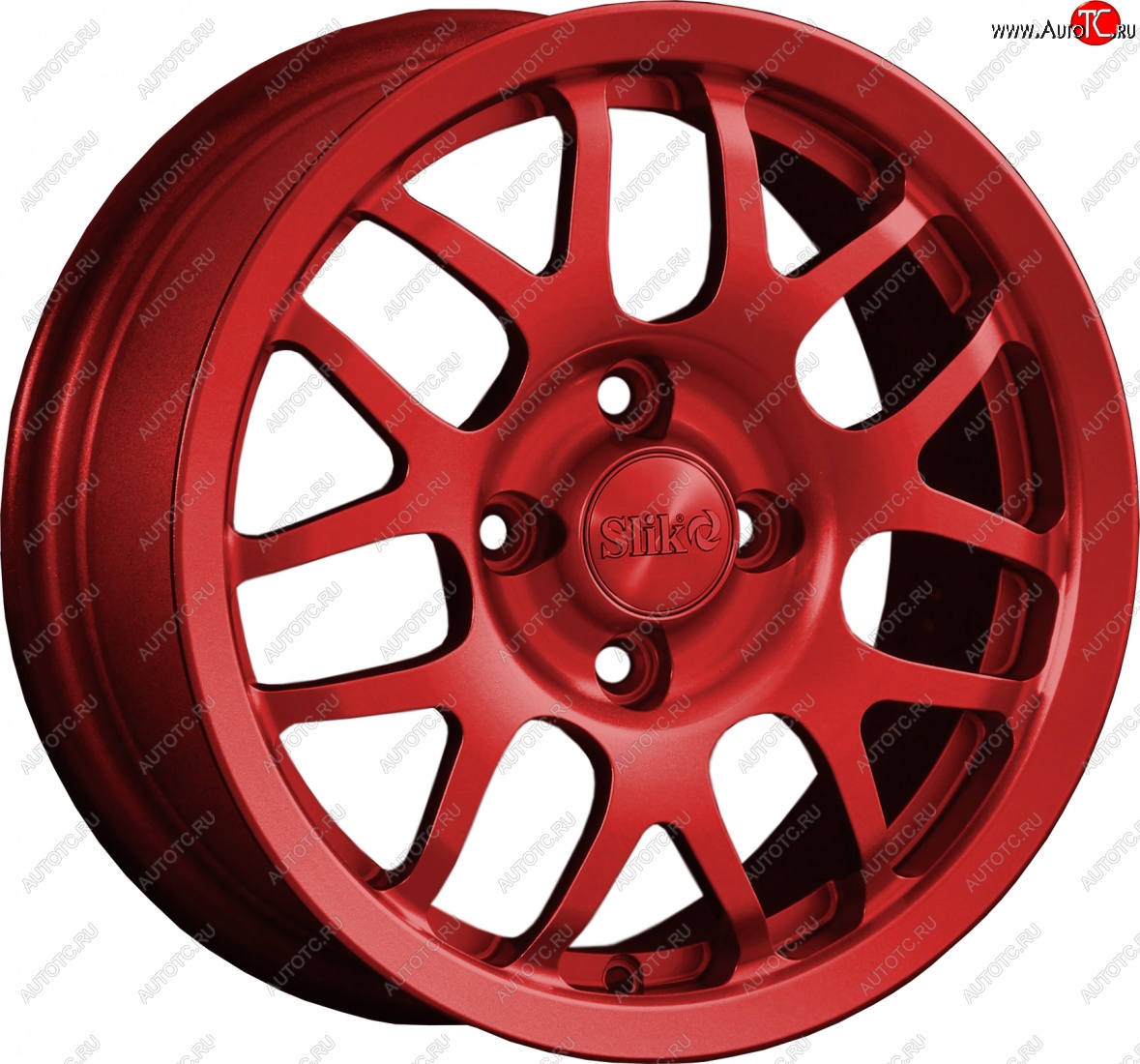12 799 р. Кованый диск Slik Classik 6x14 (Candy красный)   (Цвет: Candy красный)  с доставкой в г. Майкоп