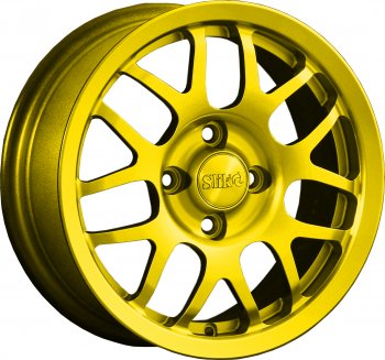 Кованый диск Slik Classik 6x14 (Ярко-желтый RAL 1021)  (Цвет: Ярко-желтый RAL 1021)