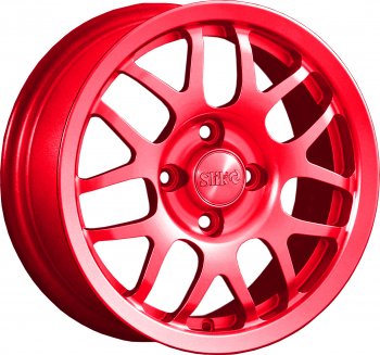 Кованый диск Slik Classik 6x14 (RAL 3026 ярко-алый)  (Цвет: RAL 3026 ярко-алый)