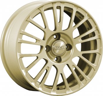 Кованый диск Slik Classik 6.5x15 (Металлик золотой) Audi A4 B5 8D5 универсал дорестайлинг (1994-1997) 5x112.0xDIA57.1xET45.0