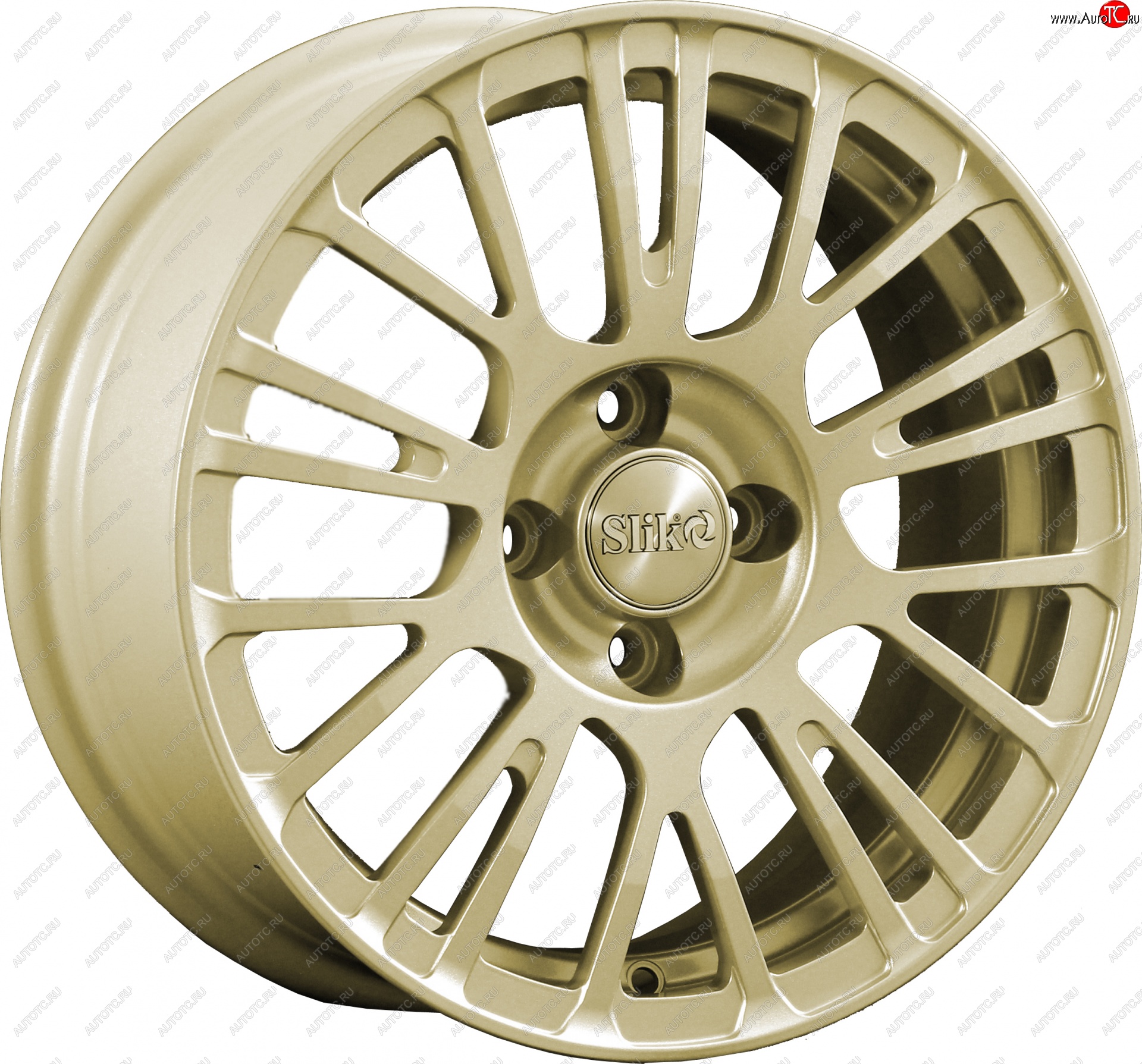 11 899 р. Кованый диск Slik Classik 6.5x15 (Металлик золотой)   (Цвет: Металлик золотой)  с доставкой в г. Майкоп