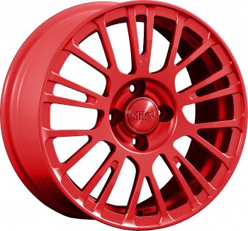 Кованый диск Slik Classik 6.5x15 (Красный)  (Цвет: Красный)
