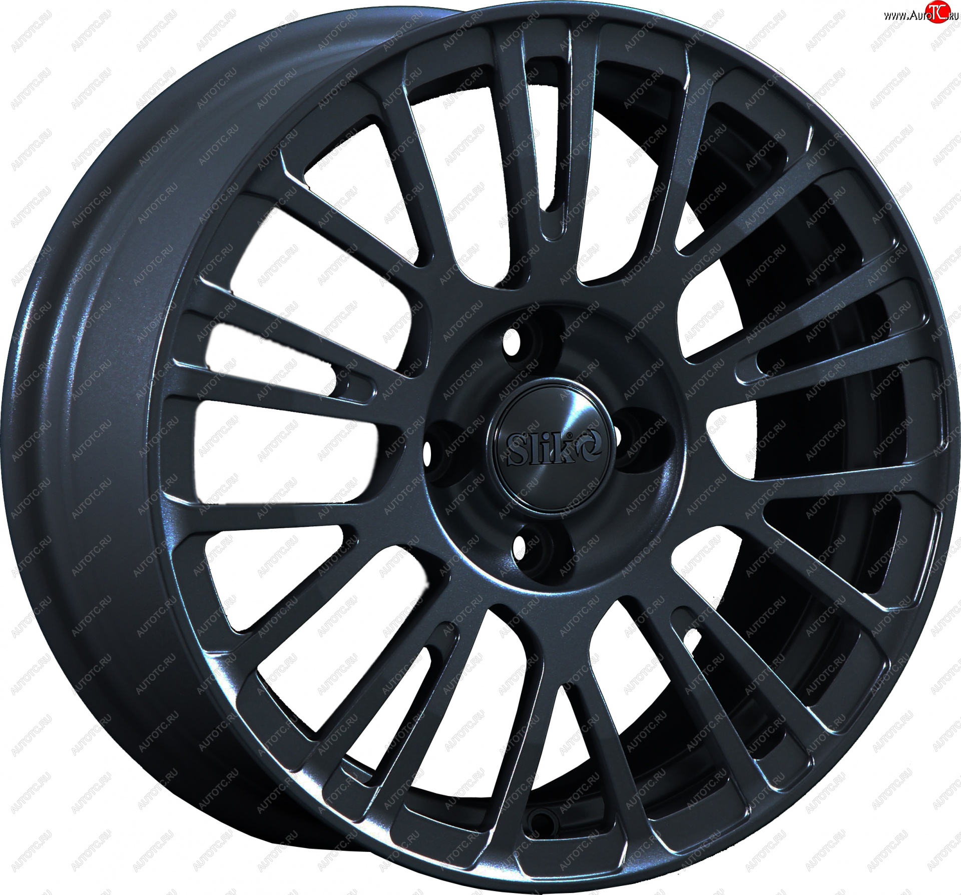 11 899 р. Кованый диск Slik Classik 6.5x15 (Черный глянцевый)   (Цвет: Черный глянцевый)  с доставкой в г. Майкоп