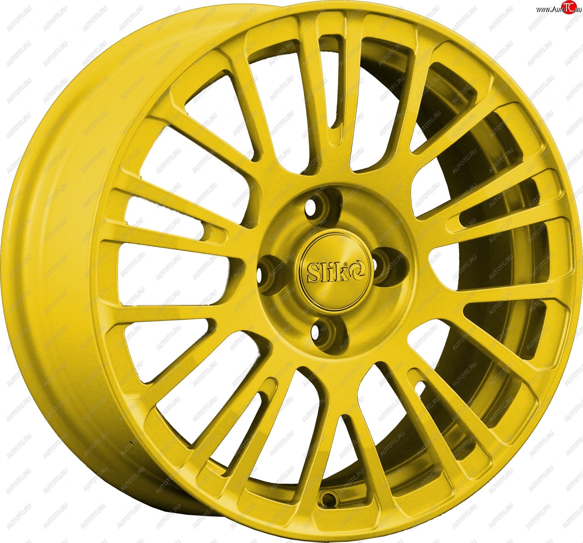 11 899 р. Кованый диск Slik Classik 6.5x15 (Ярко-желтый RAL 1021)   (Цвет: Ярко-желтый RAL 1021)  с доставкой в г. Майкоп