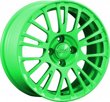 Кованый диск Slik Classik 6.5x15 (RAL 6038 ярко-зеленый)  (Цвет: RAL 6038 ярко-зеленый)