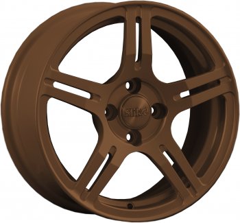Кованый диск Slik Classik 6.5x15 (Металлик коньячная бронза. Глянец)  (Цвет: Металлик коньячная бронза. Глянец)