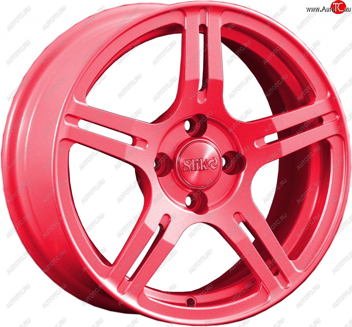 15 249 р. Кованый диск Slik Classik 6.5x15 (Candy рубиновый)   (Цвет: Candy рубиновый)  с доставкой в г. Майкоп