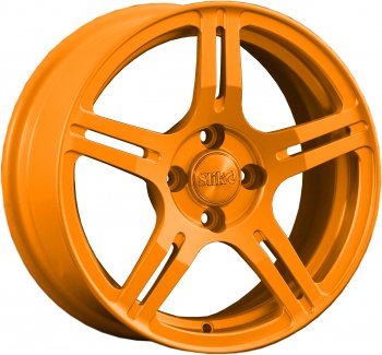 Кованый диск Slik Classik 6.5x15 (Candy медно-оранжевый глянцевый)  (Цвет: Candy медно-оранжевый глянцевый)