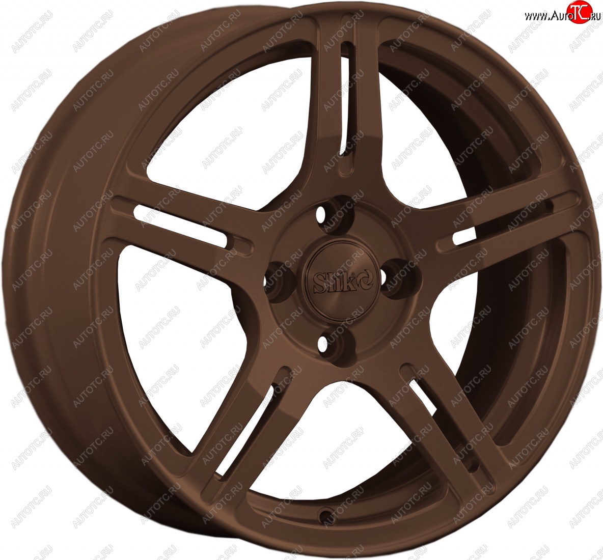 15 249 р. Кованый диск Slik Classik 6.5x15 (Металлик бронза)   (Цвет: Металлик бронза)  с доставкой в г. Майкоп