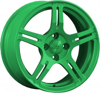 Кованый диск Slik Classik 6.5x15 (Зеленый)  (Цвет: Зеленый)