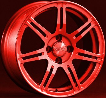 Кованый диск Slik Classik 6.5x15 (RAL 3026 ярко-алый)  (Цвет: RAL 3026 ярко-алый)