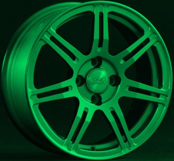 Кованый диск Slik Classik 6.5x15 (Зеленый)  (Цвет: Зеленый)
