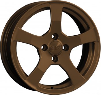 Кованый диск Slik Classik 6.5x15 (Металлик коньячная бронза. Глянец)  (Цвет: Металлик коньячная бронза. Глянец)