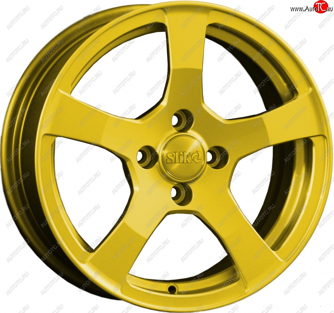 15 599 р. Кованый диск Slik Classik 6.5x15 (Ярко-желтый RAL 1021)   (Цвет: Ярко-желтый RAL 1021)  с доставкой в г. Майкоп