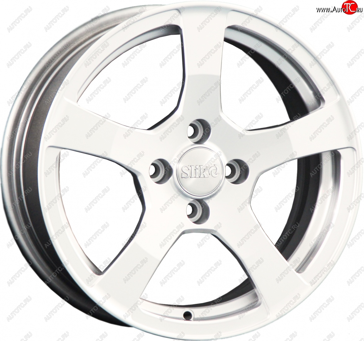 14 199 р. Кованый диск Slik Classik 6.5x15 (Белый)   (Цвет: Белый)  с доставкой в г. Майкоп