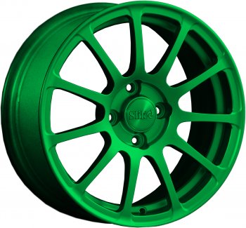 Кованый диск Slik Classik 6.5x15 (Зеленый)  (Цвет: Зеленый)