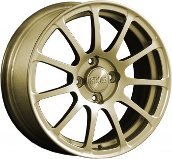 Кованый диск Slik Classik 6.5x15 (Металлик золотой)  (Цвет: Металлик золотой)