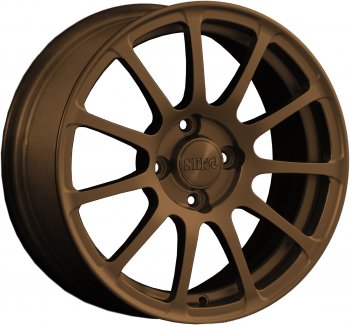 Кованый диск Slik Classik 6.5x15 (Металлик коньячная бронза. Глянец)  (Цвет: Металлик коньячная бронза. Глянец)