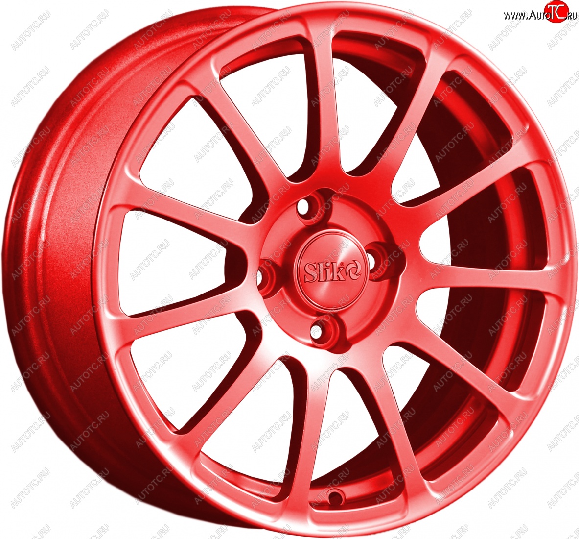 15 599 р. Кованый диск Slik Classik 6.5x15 (Cendy алый)   (Цвет: Cendy алый)  с доставкой в г. Майкоп