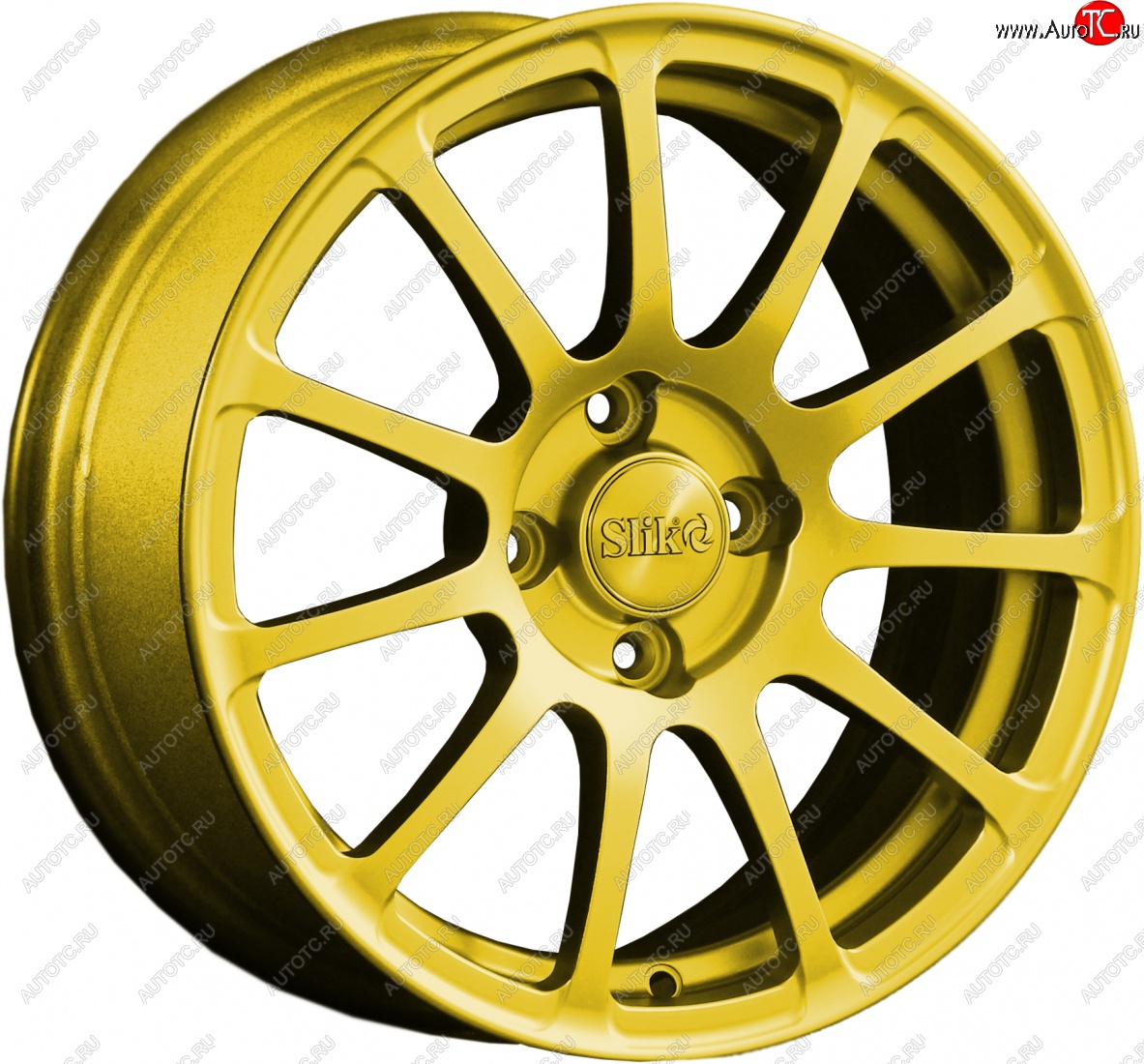 15 599 р. Кованый диск Slik Classik 6.5x15 (Ярко-желтый RAL 1021)   (Цвет: Ярко-желтый RAL 1021)  с доставкой в г. Майкоп