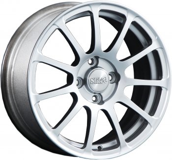 Кованый диск Slik Classik 6.5x15 (Яркое-блестящее серебро)  (Цвет: Яркое-блестящее серебро)