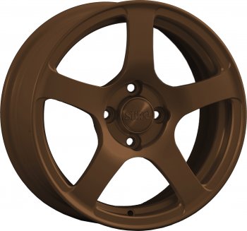 Кованый диск Slik Classik 6.5x15 (Металлик коньячная бронза. Матовый)  (Цвет: Металлик коньячная бронза. Матовый)
