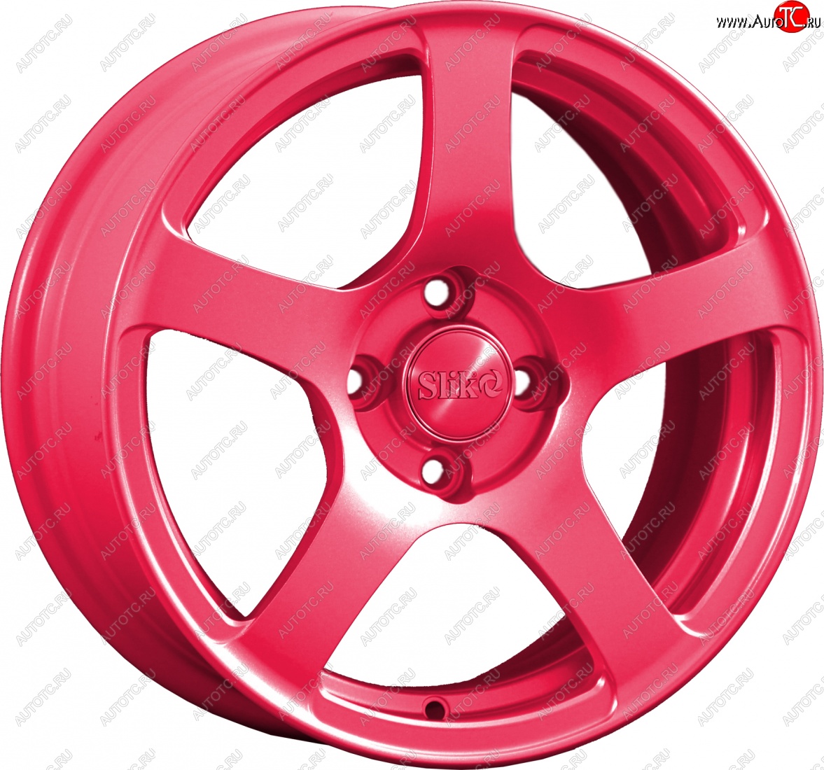 15 249 р. Кованый диск Slik Classik 6.5x15 (Candy рубиновый)   (Цвет: Candy рубиновый)  с доставкой в г. Майкоп