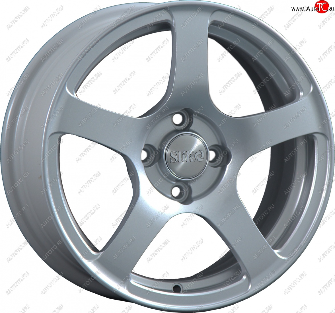 15 249 р. Кованый диск Slik Classik 6.5x15 (Серебристый тёмный)   (Цвет: Серебристый тёмный)  с доставкой в г. Майкоп