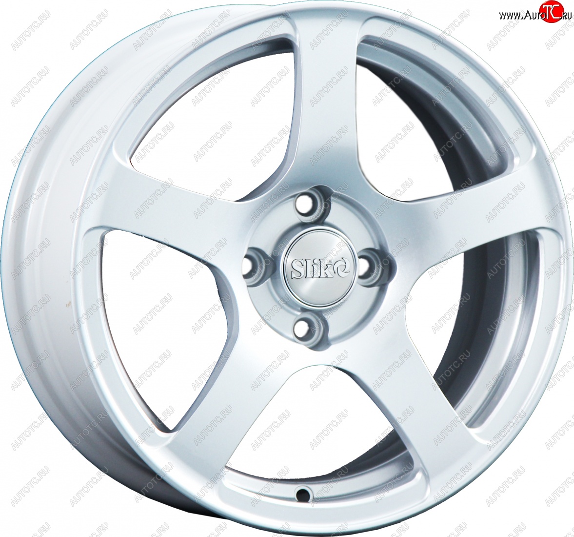 15 249 р. Кованый диск Slik Classik 6.5x15 (Белый)   (Цвет: Белый)  с доставкой в г. Майкоп