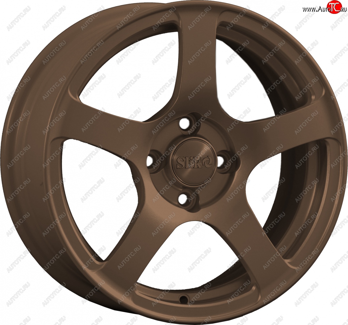 15 249 р. Кованый диск Slik Classik 6.5x15 (Металлик бронза)   (Цвет: Металлик бронза)  с доставкой в г. Майкоп