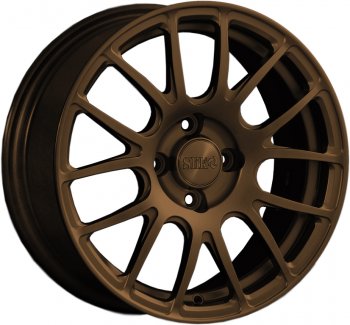 Кованый диск Slik Classik 6.5x15 (Металлик коньячная бронза. Глянец)  (Цвет: Металлик коньячная бронза. Глянец)
