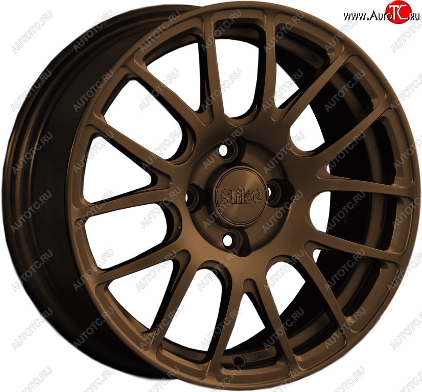 15 249 р. Кованый диск Slik Classik 6.5x15 (Металлик коньячная бронза. Матовый)   (Цвет: Металлик коньячная бронза. Матовый)  с доставкой в г. Майкоп