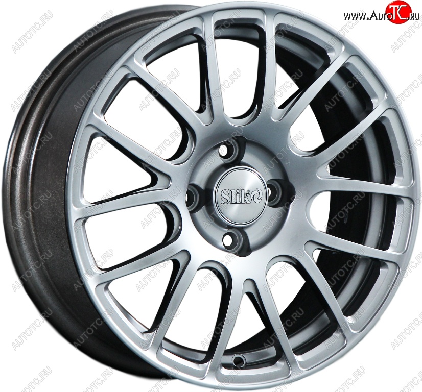 15 249 р. Кованый диск Slik Classik 6.5x15 (Серебристый светлый)   (Цвет: Серебристый светлый)  с доставкой в г. Майкоп