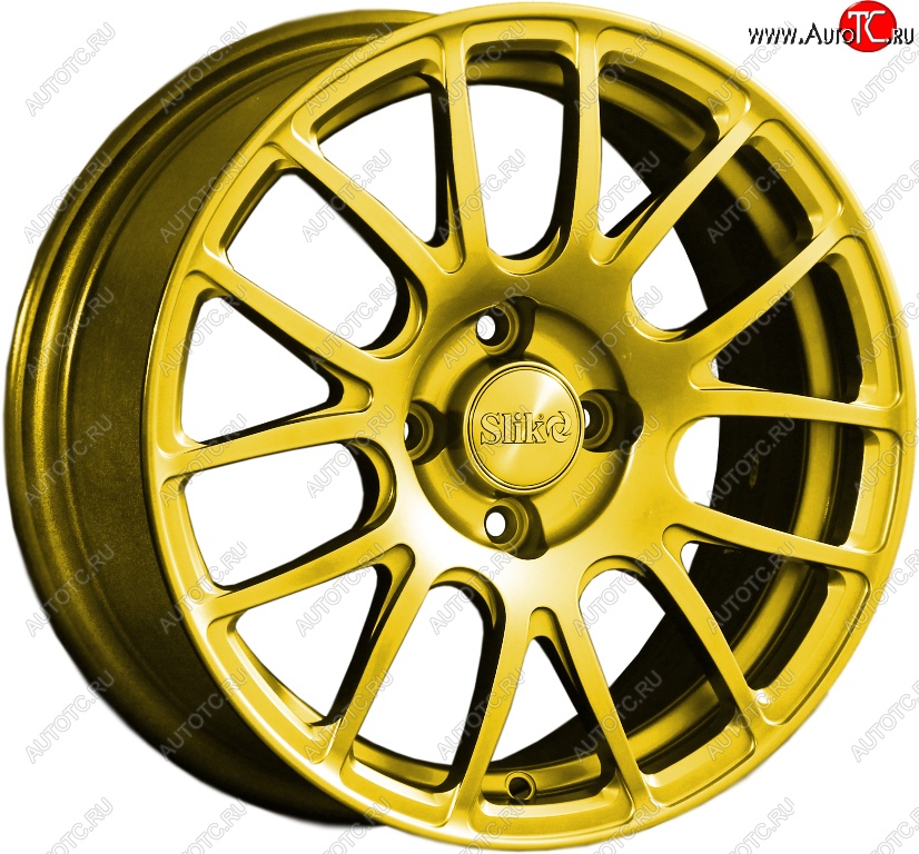 15 249 р. Кованый диск Slik Classik 6.5x15 (Ярко-желтый RAL 1021)   (Цвет: Ярко-желтый RAL 1021)  с доставкой в г. Майкоп