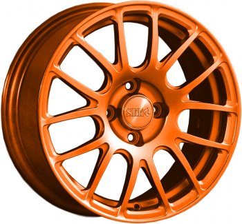 Кованый диск Slik Classik 6.5x15 (Ярко-оранжевый)  (Цвет: Ярко-оранжевый)