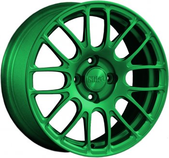 Кованый диск Slik Classik 6.5x15 (Зеленый) Audi A4 B5 8D5 универсал дорестайлинг (1994-1997) 5x112.0xDIA57.1xET45.0