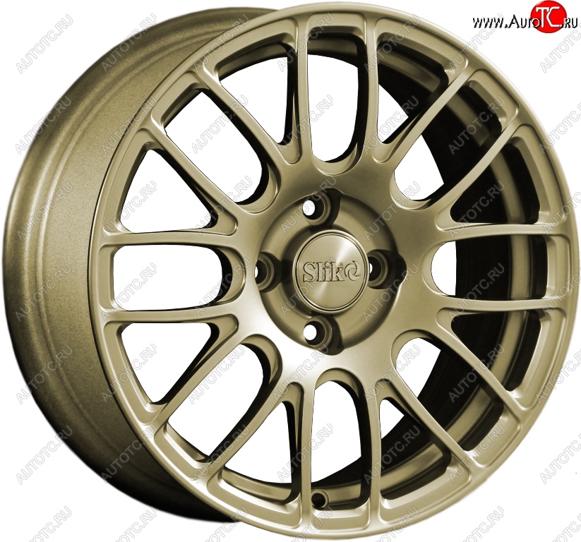 11 899 р. Кованый диск Slik Classik 6.5x15 (Металлик золотой)   (Цвет: Металлик золотой)  с доставкой в г. Майкоп