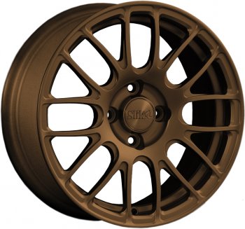 Кованый диск Slik Classik 6.5x15 (Коньячная бронза. Глянец)  (Цвет: Коньячная бронза. Глянец)