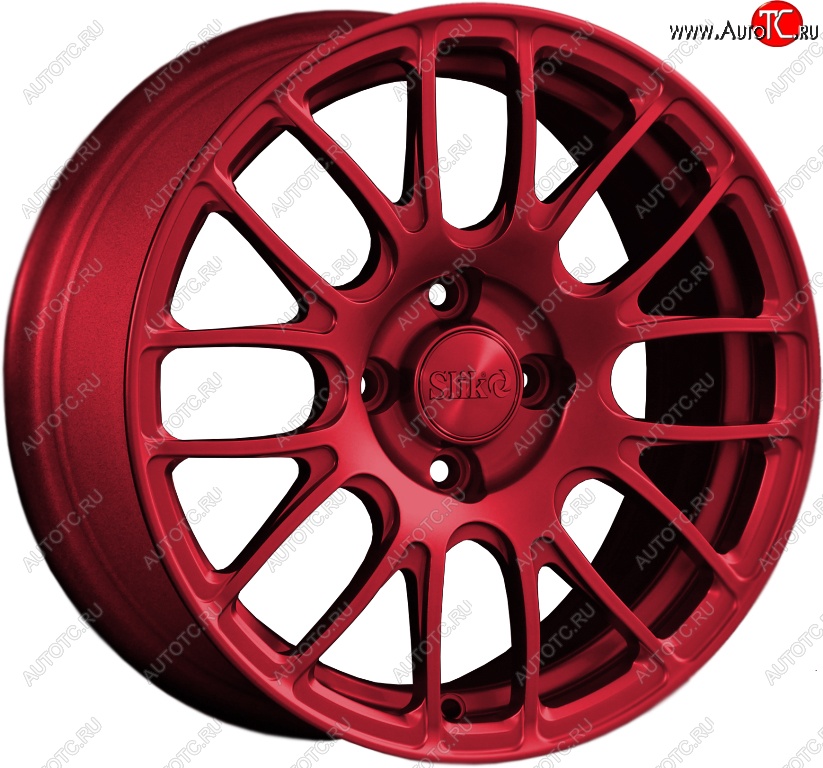 11 899 р. Кованый диск Slik Classik 6.5x15 (Красный)   (Цвет: Красный)  с доставкой в г. Майкоп
