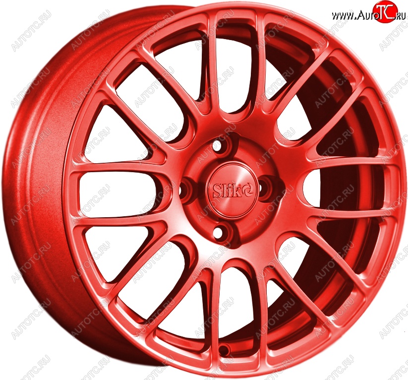 11 899 р. Кованый диск Slik Classik 6.5x15 (Candy алый)   (Цвет: Candy алый)  с доставкой в г. Майкоп