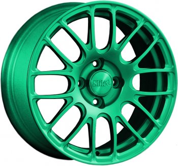 Кованый диск Slik Classik 6.5x15 (Candy изумрудно-зеленый)  (Цвет: Candy изумрудно-зеленый)