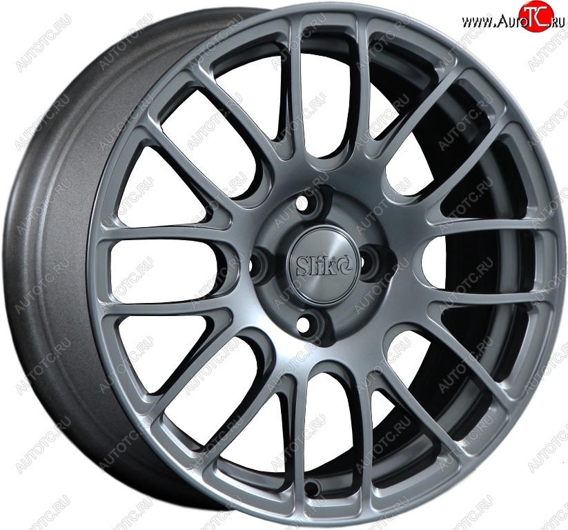 11 899 р. Кованый диск Slik Classik 6.5x15 (Серебристый тёмный)   (Цвет: Серебристый тёмный)  с доставкой в г. Майкоп