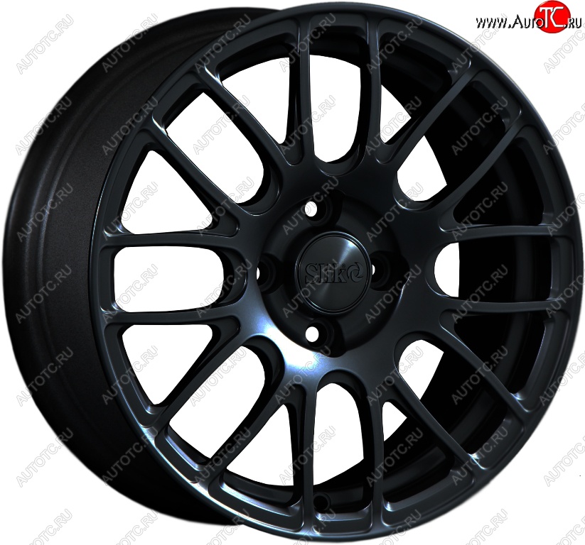 11 899 р. Кованый диск Slik Classik 6.5x15 (Черный матовый)   (Цвет: Черный матовый)  с доставкой в г. Майкоп