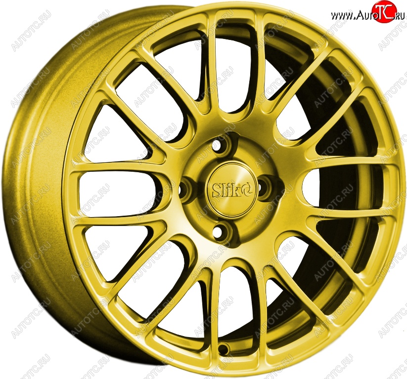 11 899 р. Кованый диск Slik Classik 6.5x15 (Ярко-желтый RAL 1021)   (Цвет: Ярко-желтый RAL 1021)  с доставкой в г. Майкоп