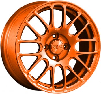 Кованый диск Slik Classik 6.5x15 (Ярко-оранжевый)  (Цвет: Ярко-оранжевый)